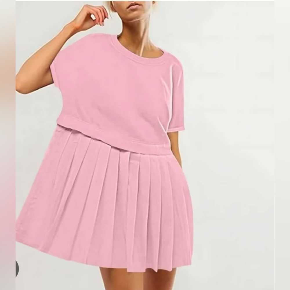Entro Pink Mini Dress..SIZE:M